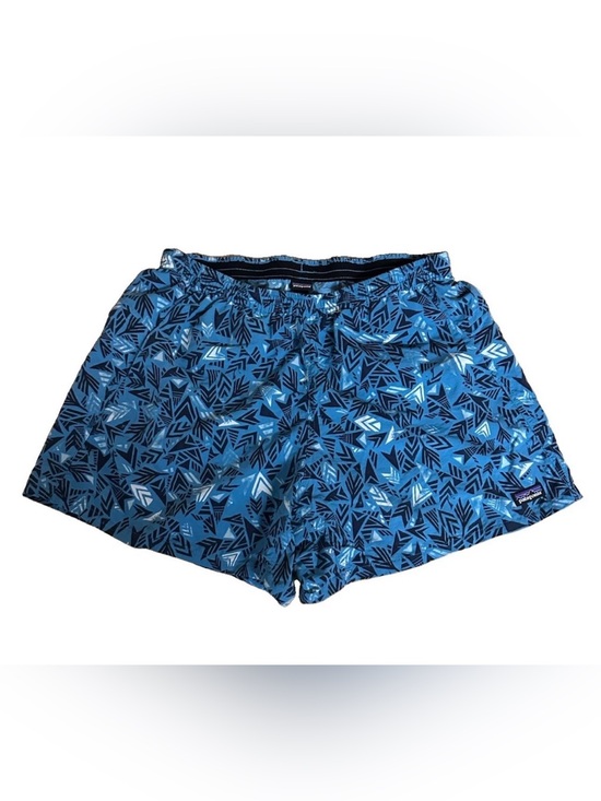 Patagonia Pants - Patagonia Blue Geometric Print Athletic Shorts